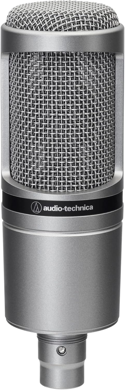 【Amazon.co.jp限定】 オーディオテクニカ AT2020GM コンデンサーマイク XLR 動画配信 宅録 ポッドキャスト 実況 DTM ゲーミング ゲーム 【国内正規品】ガンメタリック