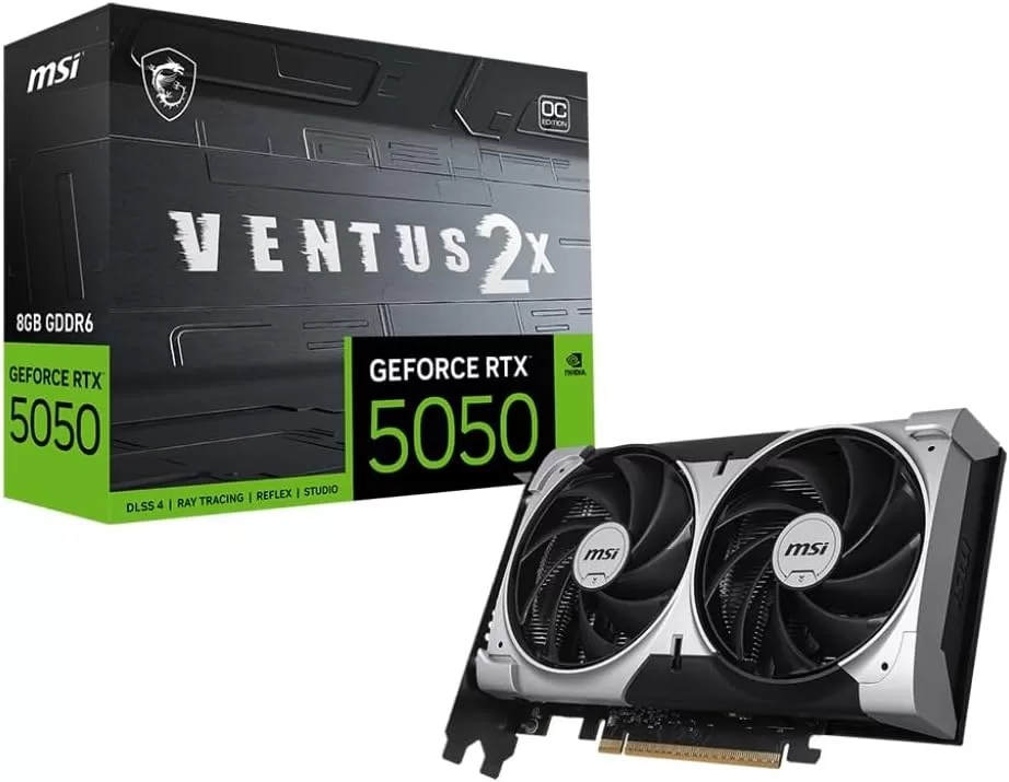 MSI GeForce RTX 5050 8G VENTUS 2X OC グラフィックスボード VD9272