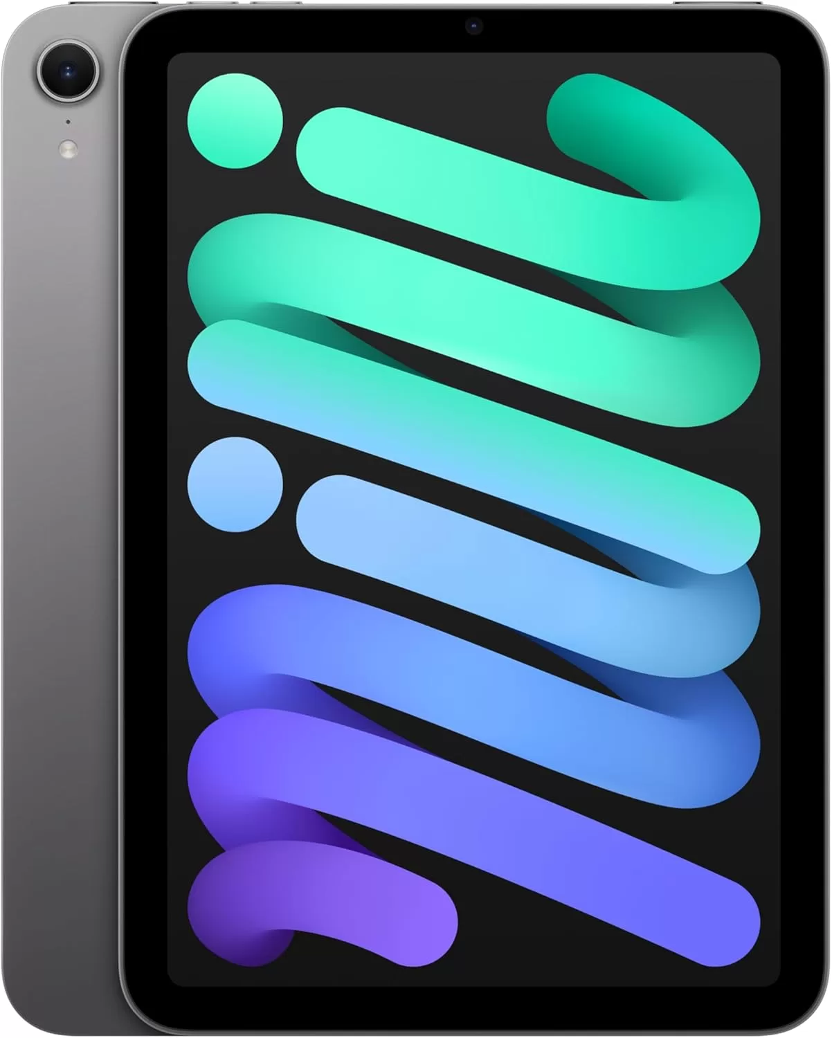 Apple iPad mini(A17 Pro):Apple Intelligence、8.3 インチ Liquid Retina ディスプレ イ、256GB、Wi-Fi 6E、12MP フロントカメラ/12MP バックカメ ラ、Touch ID、一日中使えるバッテリー ‒ スペースグレイ